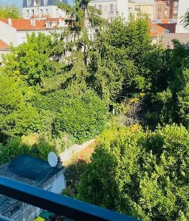 Apartamento A 10 Min Metro 1 & Rer A -